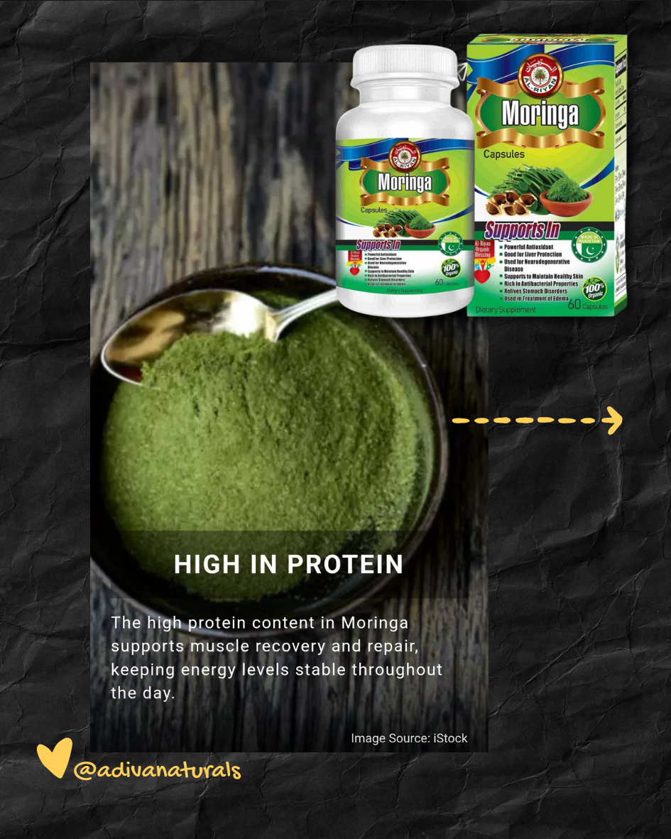 Moringa Daily Vitality Boost 60 Capsules STACK IT. SAVE MORE. STAY UP.